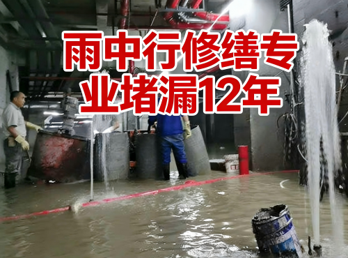 忠县地下室防水堵漏案例